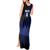New Zealand Auckland Football Custom Tank Maxi Dress Go City of Sails Est 2025 LT14 - Polynesian Pride