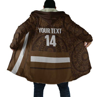 Bula Fiji Football Custom Cloak One Vanua One Team Tapa Pattern