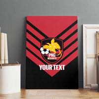 Hekari Papua New Guinea Football Custom Canvas Wall Art Go PNG Red Army LT14 - Polynesian Pride