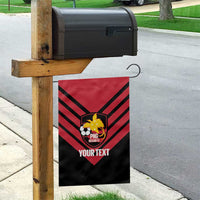 Hekari Papua New Guinea Football Custom Garden Flag Go PNG Red Army