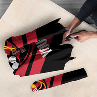 Hekari Papua New Guinea Football Custom Umbrella Go PNG Red Army LT14 - Polynesian Pride