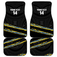 Kings Solomon Islands Football Custom Car Mats Come On Solomons Polynesian Grunge Style