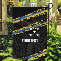 Kings Solomon Islands Football Custom Garden Flag Come On Solomons Polynesian Grunge Style