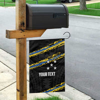 Kings Solomon Islands Football Custom Garden Flag Come On Solomons Polynesian Grunge Style