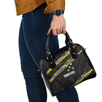 Kings Solomon Islands Football Custom Shoulder Handbag Come On Solomons Polynesian Grunge Style