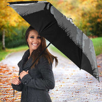 New Zealand South Island Football Custom Umbrella Aoraki Mount Cook With Kiwi Maori Pattern LT14 - Polynesian Pride