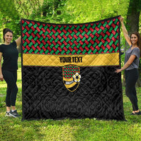 Vanuatu Football Custom Quilt Go Chiefs Basket-weave Pattern