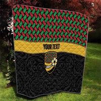 Vanuatu Football Custom Quilt Go Chiefs Basket-weave Pattern