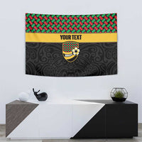 Vanuatu Football Custom Tapestry Go Chiefs Basket-weave Pattern