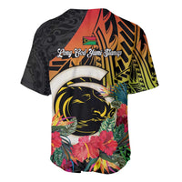 Vanuatu Boar Tusk Yumi Yumi Yumi Baseball Jersey Independens Dei Long God Yumi Stanap LT14 - Polynesian Pride