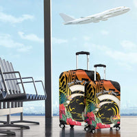 Vanuatu Boar Tusk Yumi Yumi Yumi Luggage Cover Independens Dei Long God Yumi Stanap LT14 - Polynesian Pride