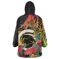 Vanuatu Boar Tusk Yumi Yumi Yumi Wearable Blanket Hoodie Independens Dei Long God Yumi Stanap LT14 - Polynesian Pride