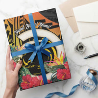 Vanuatu Boar Tusk Yumi Yumi Yumi Wrapping Paper Independens Dei Long God Yumi Stanap LT14 - Polynesian Pride