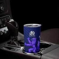 New Zealand and Scotland Rugby Tumbler Cup All Black Maori With Thistle Together LT14 - Polynesian Pride
