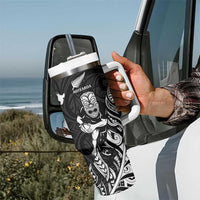 New Zealand and Scotland Rugby Tumbler With Handle All Black Maori With Thistle Together LT14 - Polynesian Pride