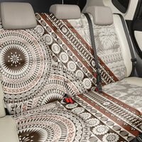 Bula Fiji Back Car Seat Cover Fijian Masi Tapa Cloth Vintage Vibes LT14 - Polynesian Pride