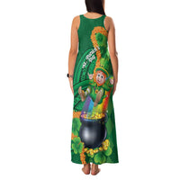 St Patrick's Day Hawaii Family Matching Tank Maxi Dress and Hawaiian Shirt Hauoli Maoli Funny Shaka Leprechaun LT14 - Polynesian Pride