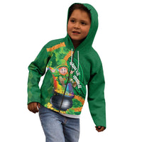 St Patrick's Day Hawaii Kid Hoodie Hauoli Maoli Funny Shaka Leprechaun