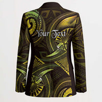 Personalised Polynesia Zodiac Gemini Blazer Galaxy Polynesian Pattern Chest Tattoo Style