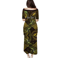 Personalised Polynesia Zodiac Gemini Puletasi Galaxy Polynesian Pattern Chest Tattoo Style