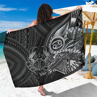 Personalised Polynesia Zodiac Cancer Sarong Galaxy Polynesian Pattern Chest Tattoo Style