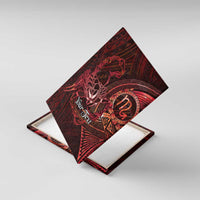 Personalised Polynesia Zodiac Scorpio Canvas Wall Art Galaxy Polynesian Pattern Chest Tattoo Style