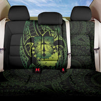 Kia Orana Kuki Airani Back Car Seat Cover Cook Islands Tangaroa God Tatau Green LT14 One Size Green - Polynesian Pride
