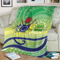 Te Maeva Nui Cook Islands Blanket 60th Independence Anniversary Proud LT14 - Polynesian Pride