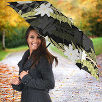 Born And Raised Aloha Hawaii Umbrella Kanaka Kakau Hawaiian Tiare Pakalana Lei LT14 - Polynesian Pride