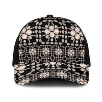 Aloha Hawaii Shell Quilt Baseball Net Cap Seamless Style - Polynesian Pride
