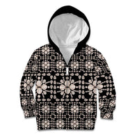 Aloha Hawaii Shell Quilt Kid Hoodie Seamless Style - Polynesian Pride