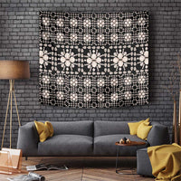 Aloha Hawaii Shell Quilt Tapestry Seamless Style - Polynesian Pride