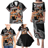 Aotearoa Kapa Haka Family Matching Puletasi and Hawaiian Shirt 2025 Festival - Traditional Maori Dance LT14 - Polynesian Pride