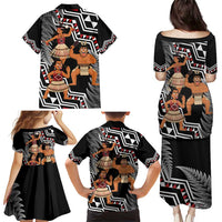 Aotearoa Kapa Haka Family Matching Puletasi and Hawaiian Shirt 2025 Festival - Traditional Maori Dance LT14 - Polynesian Pride
