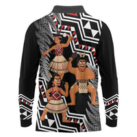 Aotearoa Kapa Haka Long Sleeve Polo Shirt 2025 Festival - Traditional Maori Dance LT14 - Polynesian Pride