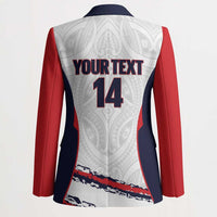AS Venus Tahiti Football Custom Blazer Go Champions Polynesian Pattern LT14 - Polynesian Pride