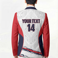 AS Venus Tahiti Football Custom Blazer Go Champions Polynesian Pattern LT14 - Polynesian Pride