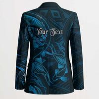 Personalised Polynesia Zodiac Pisces Blazer Galaxy Polynesian Pattern Chest Tattoo Style