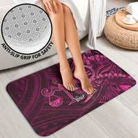 Personalised Polynesia Zodiac Libra Bathroom Set Galaxy Polynesian Pattern Chest Tattoo Style