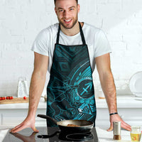 Personalised Polynesia Zodiac Sagittarius Apron Galaxy Polynesian Pattern Chest Tattoo Style