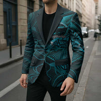 Personalised Polynesia Zodiac Sagittarius Blazer Galaxy Polynesian Pattern Chest Tattoo Style