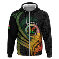 Personalised Vanuatu Independence Day Hoodie July 30 Pig Tusk Long God Yumi Stanap LT14 - Polynesian Pride