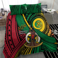 Halo Vanuatu Bedding Set Happy 46th Independence Anniversary LT14 - Polynesian Pride