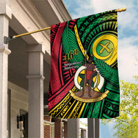 Halo Vanuatu Garden Flag Happy 45th Independence Anniversary