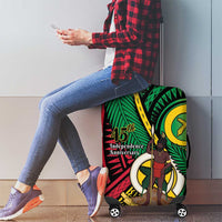 Halo Vanuatu Luggage Cover Happy 45th Independence Anniversary