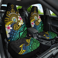 Lalawigan ng Palawan Car Seat Cover Philippines Province Land of Promise LT14 One Size Black - Polynesian Pride