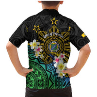 Lalawigan ng Palawan Family Matching Mermaid Dress and Hawaiian Shirt Philippines Province Land of Promise LT14 - Polynesian Pride