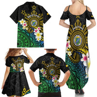 Lalawigan ng Palawan Family Matching Summer Maxi Dress and Hawaiian Shirt Philippines Province Land of Promise LT14 - Polynesian Pride
