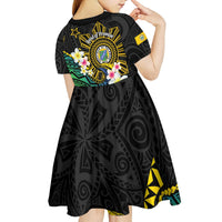Lalawigan ng Palawan Kid Short Sleeve Dress Philippines Province Land of Promise LT14 - Polynesian Pride