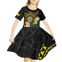 Lalawigan ng Palawan Kid Short Sleeve Dress Philippines Province Land of Promise LT14 - Polynesian Pride